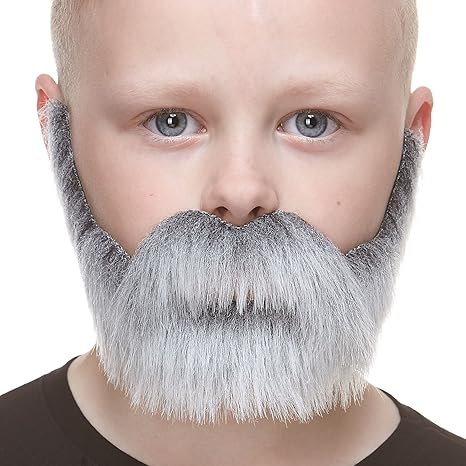 Amazon Com Mustaches Fake Beard Self Adhesive Small Nobleman