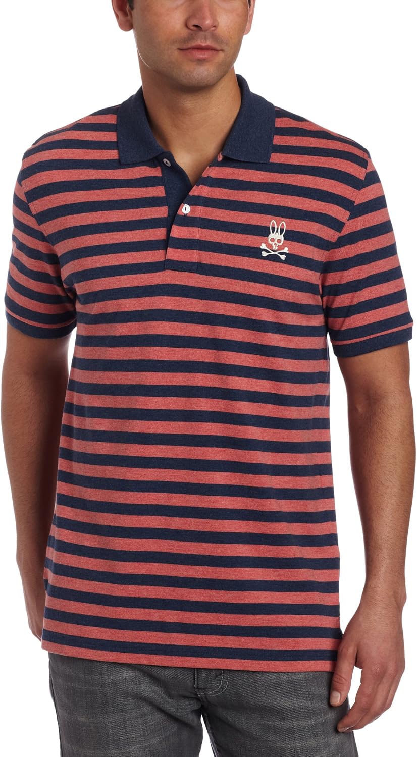 psycho bunny polo red