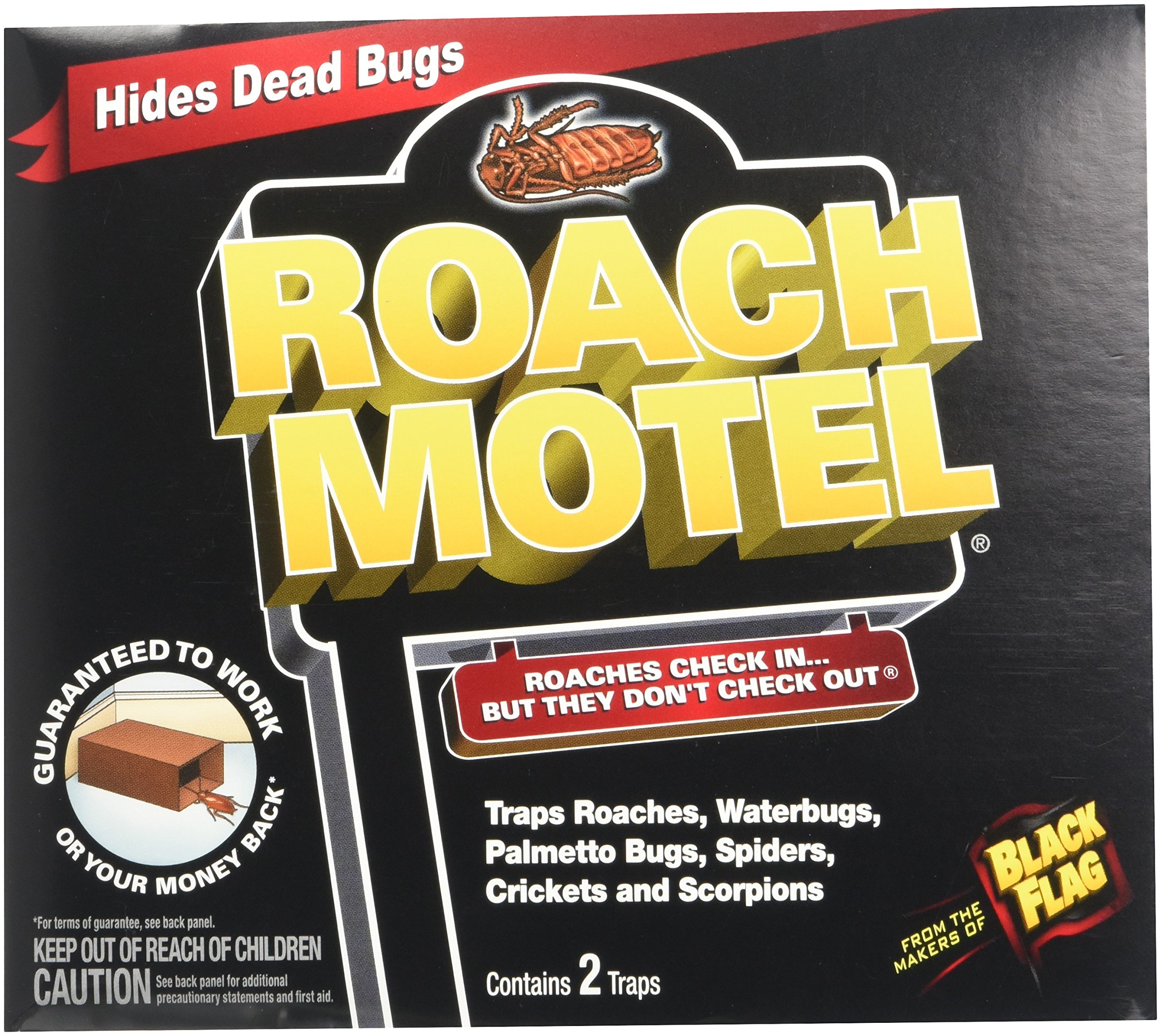 Photo 1 of Black Flag (6 Pieces) Roach Motel Insect Trap