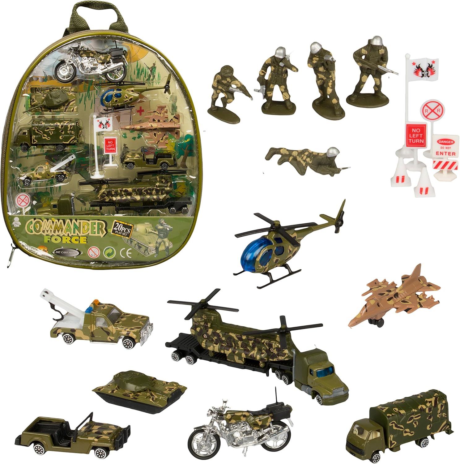 Click N Play Military Attack Combat Helicopter Piece Set With Accessories Tv Movie Character Toys Lucotte France Toys Hobbies