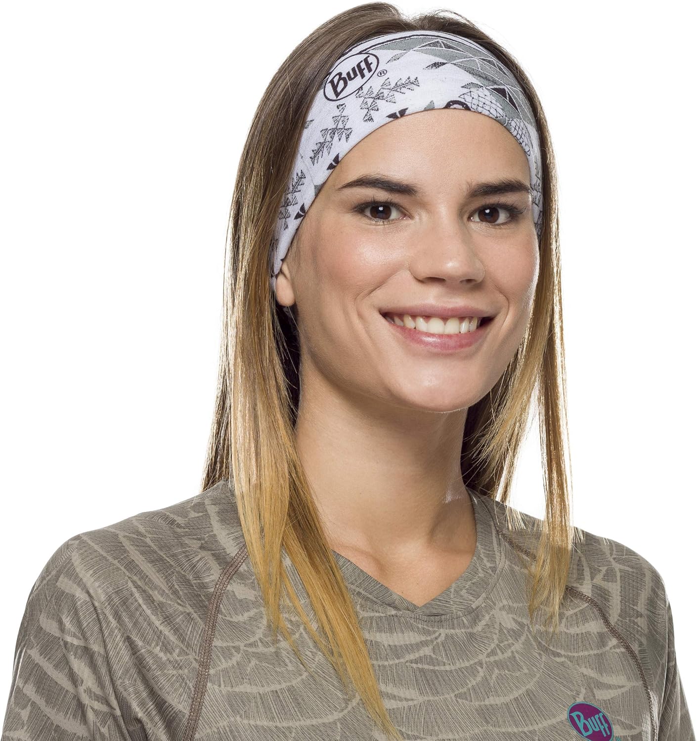 BUFF Standard CoolNet UV+ Insect Shield Multifunctional Headwear and Face Mask, Dhal Multi, One Size: Clothing