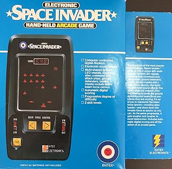 Vintage space invaders handheld game Clearance