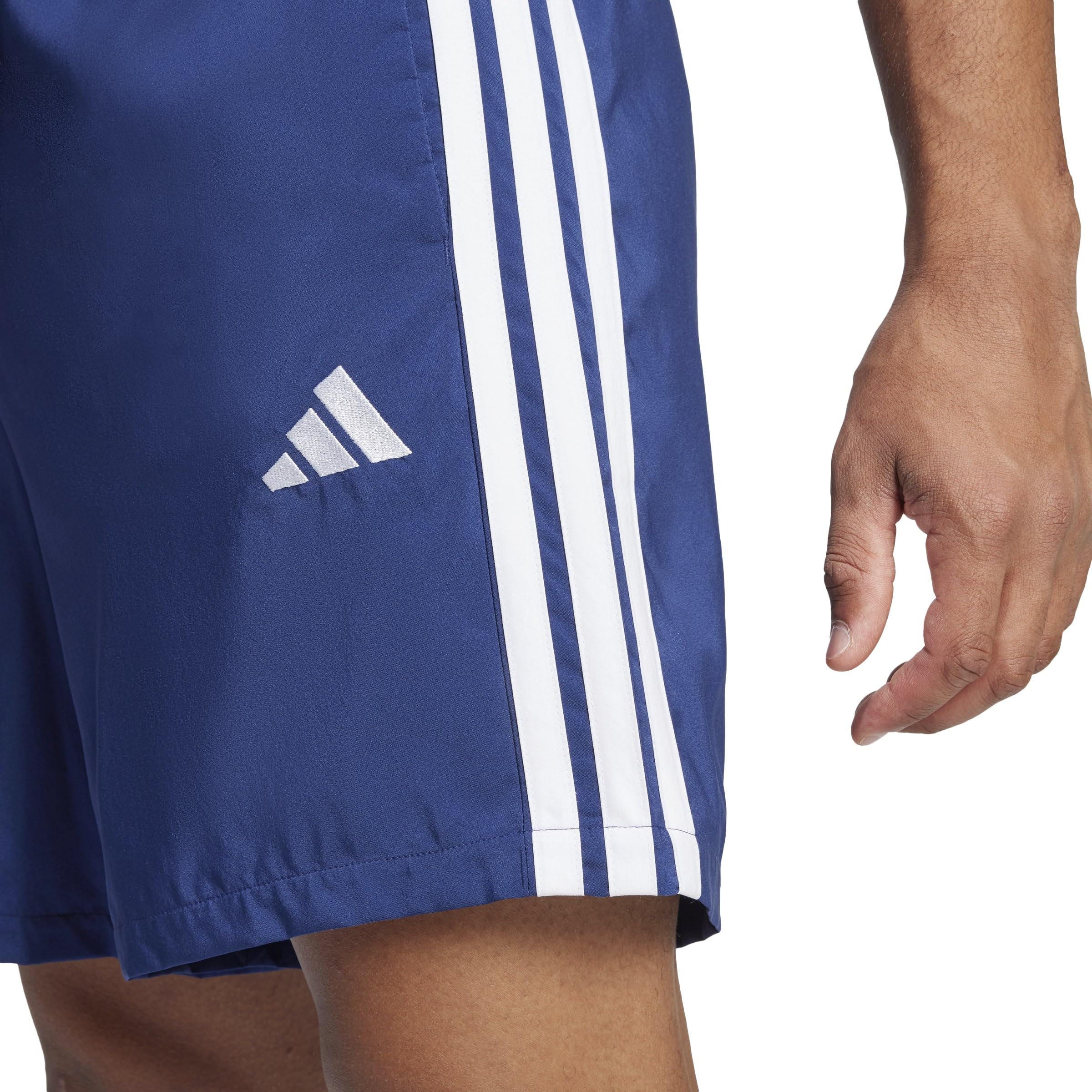 Adidas Herren Essential Three Stripes Chelsea Short, Dark Blue/White, XXL 7