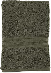 DII Provence Extra Large Bath Sheet, 30x60, Olive