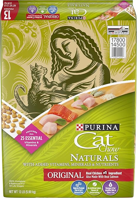 purina cat chow naturals 13 lb bag