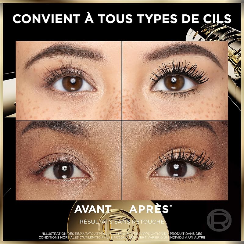 L'Oréal Paris Panorama Mascara Volume Cils Démultipliés Noir Regard Agrandi