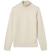 Amazon Essentials Men's Long-Sleeve Soft Touch Turtleneck Sweater