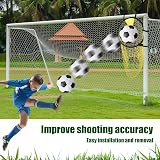 Partideal 2Pcs Top Bins Football Target Net for Practice Shooting Accuracy view 7