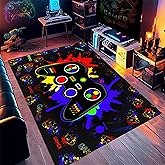Gamer Gaming Rugs for Boys 3.3x5 FT Game Controller Gamer Modern Area Rugs Carpets Gamer Room Decor for Boys Room Playroom Home Decor Living Room Bedroom