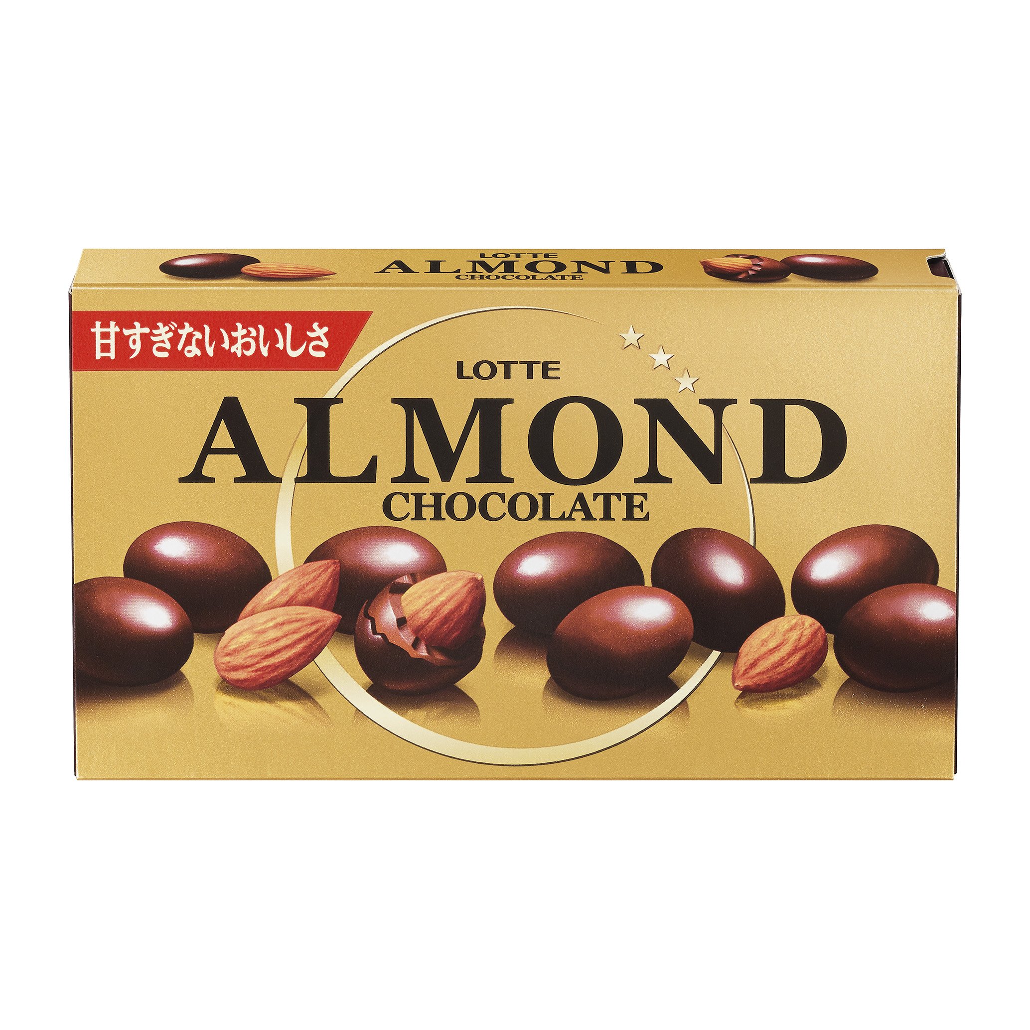 Lotte almond chocolate 86gX10 boxes Buy Online in United Arab Emirates