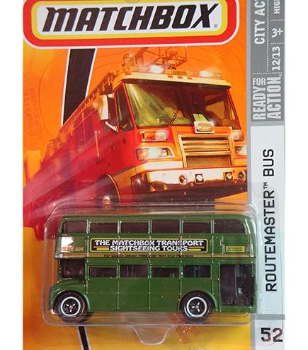 Amazon.com: Matchbox City Action Series #52 Routemaster Double