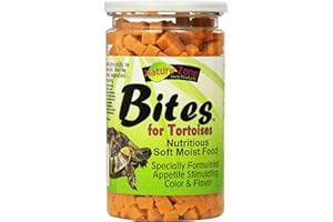 Nature Zone Snz54661 Melon Flavored Total Bites Soft Moist Food For Tortoise, 9-Ounce