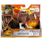 Jurassic World Dominion Extreme Damage Atrociraptor Dinosaur Action Figure Black