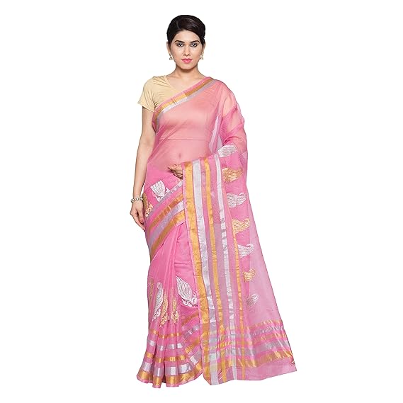 OOMPH! Georgette with Blouse Piece Saree