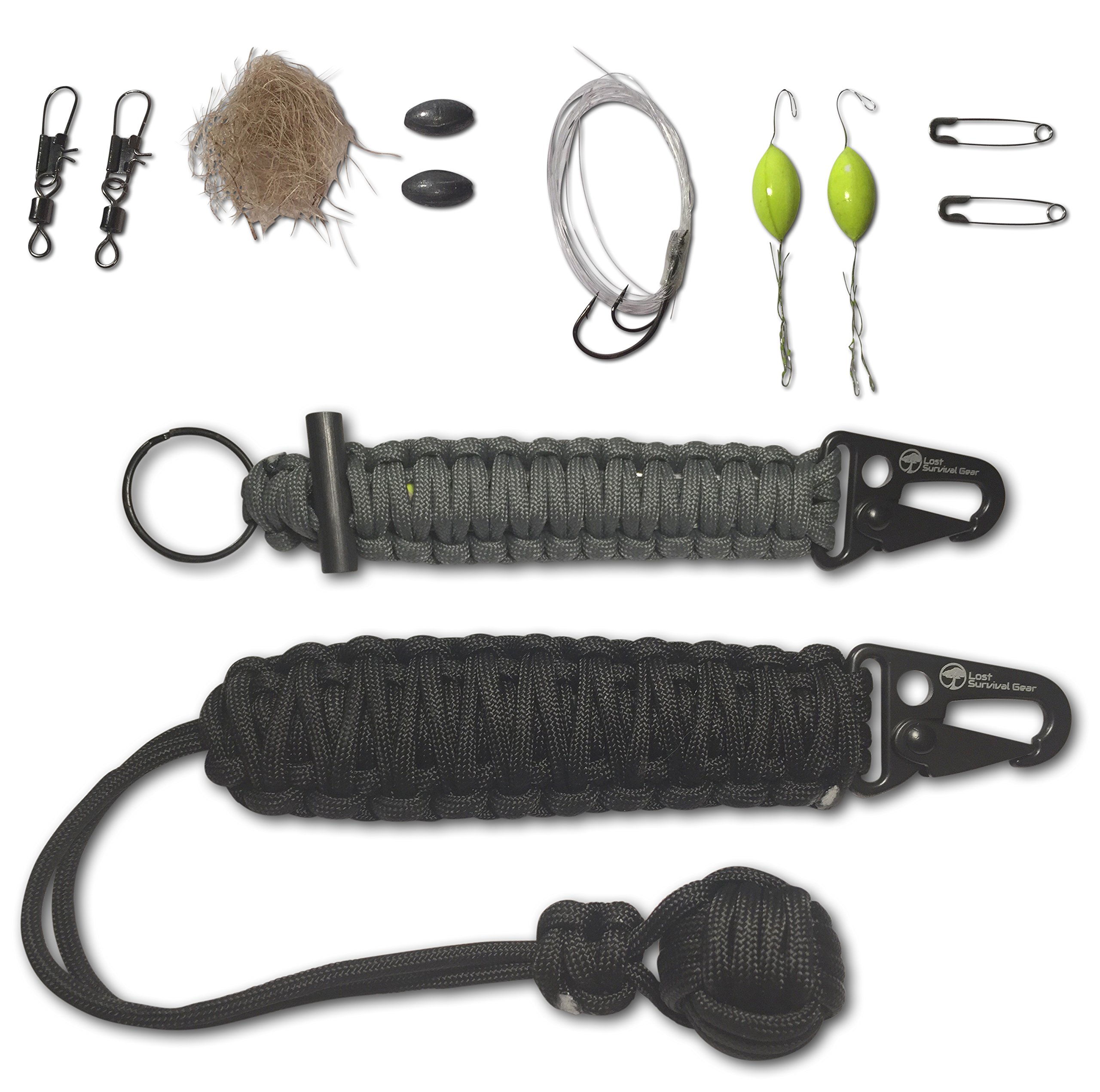 Self Defense Keychain Survival Kit Keychains With Carabiners Military