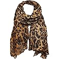 KMystic Classic Leopard Print Scarf