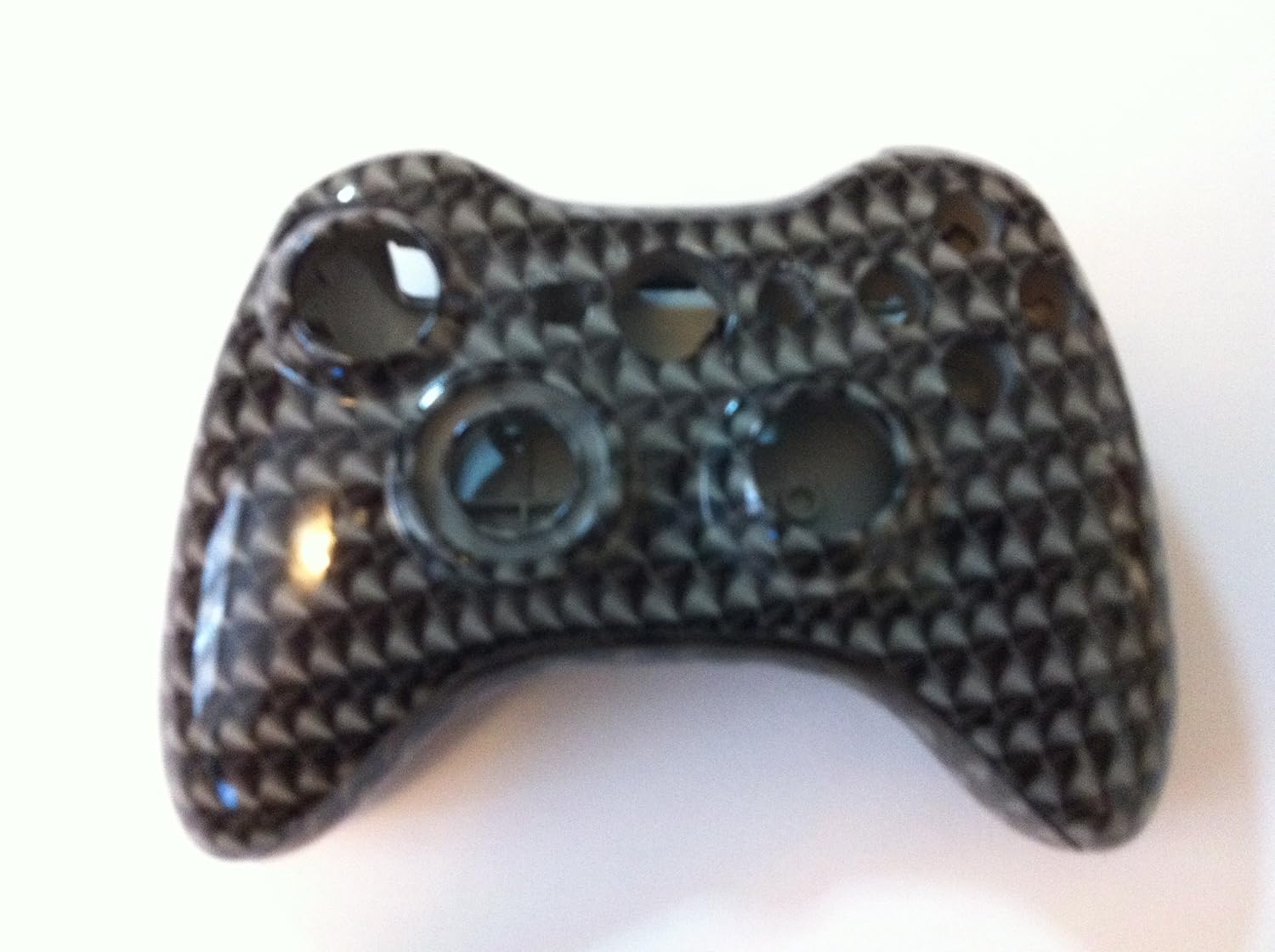 Xbox 360 Custom Controller Shell Kit Big Carbon Fiber