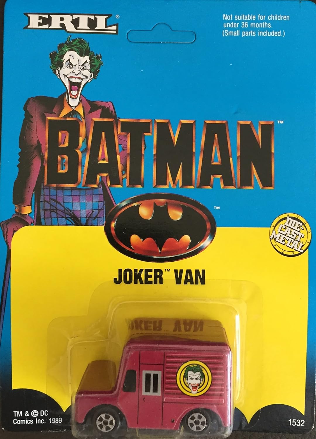 Batman, DieCast Metal Joker Van by ertl Amazon.co.uk Toys & Games