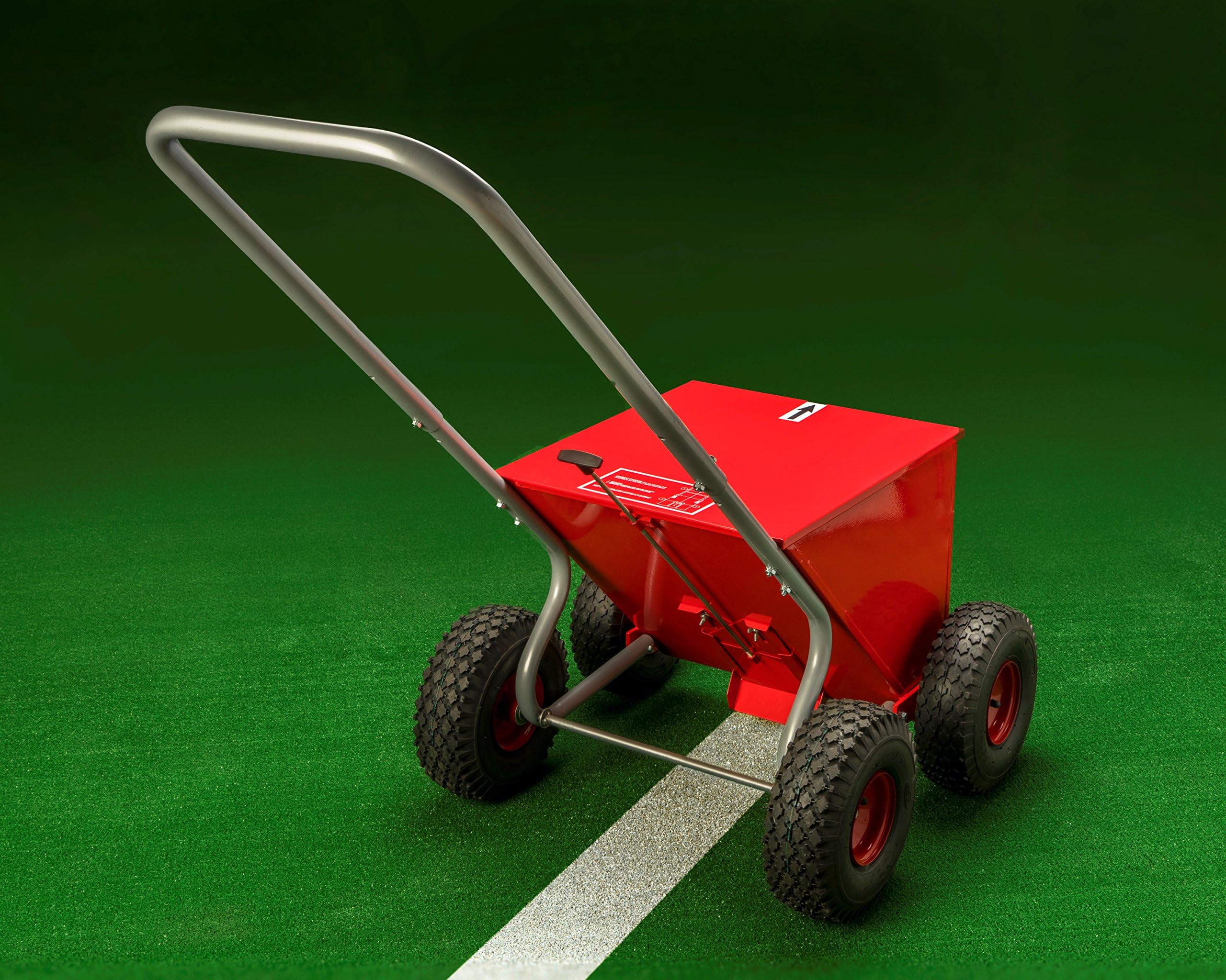 Baseball Softball Soccer Football Track & Field Marker. Proprietary Auger Expulsion. Instantly Customize line Width and Depth. 10 Year Warranty.