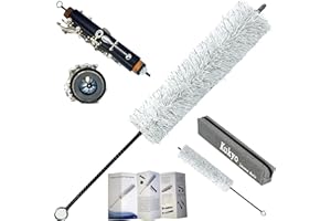 KUKYO Clarinet Pad Kit - Ultra Cotton-Fiber Swabs, Key Pads, Cleaning & Care, Flute Saver