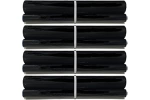 4-pack of UX-5CR Fax Film Ribbon Refill Rolls Compatible with Sharp Fax UX-P100 UX-P105 UX-P115 UX-P200 UX-P200RF UX-CL220 UX