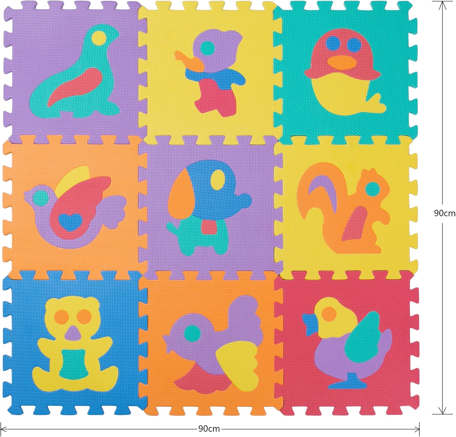Alianzagestion Com Puzzles Jeux Et Jouets 9 Pieces Bodenmax Tapis De Jeu Puzzle Animaux Pour Enfant Et Bebe Dalles De Protection En Mousse Emboitables Eva 30x30x1 Cm Tapis Avec Animaux
