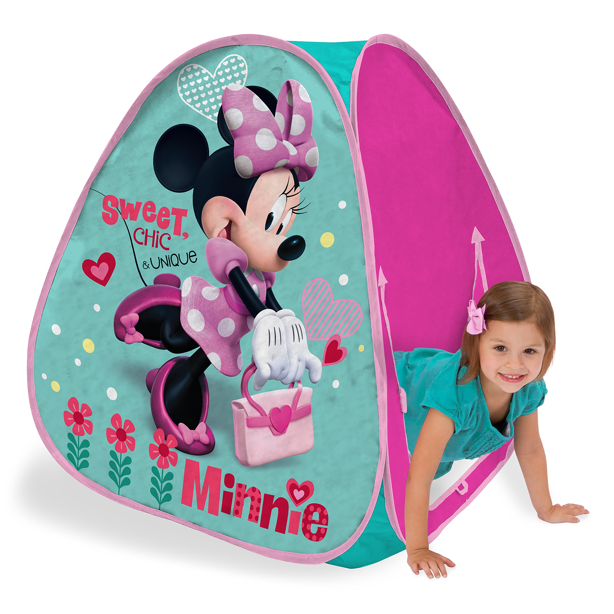minnie mouse tent and tunnel