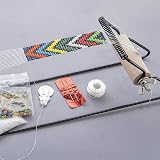 Beadsmith Bead Loom KIT Metal - 12.5 in Loom, 1000 Beads, 22 gauge view 6
