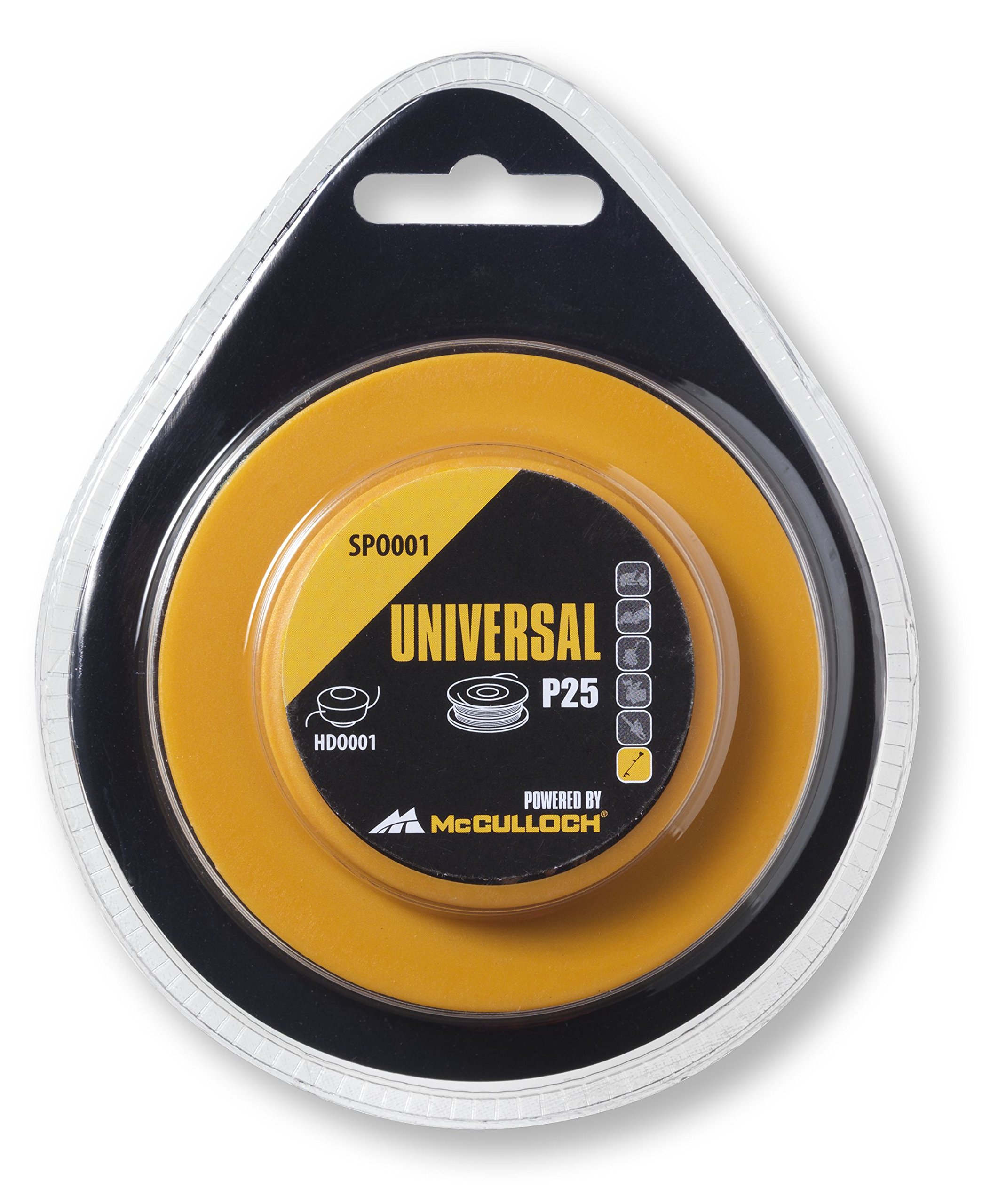 Universal Spool and Line for P 25 Trimmer Head - SPO001 - 2.0 mm x 4m - 1 Count