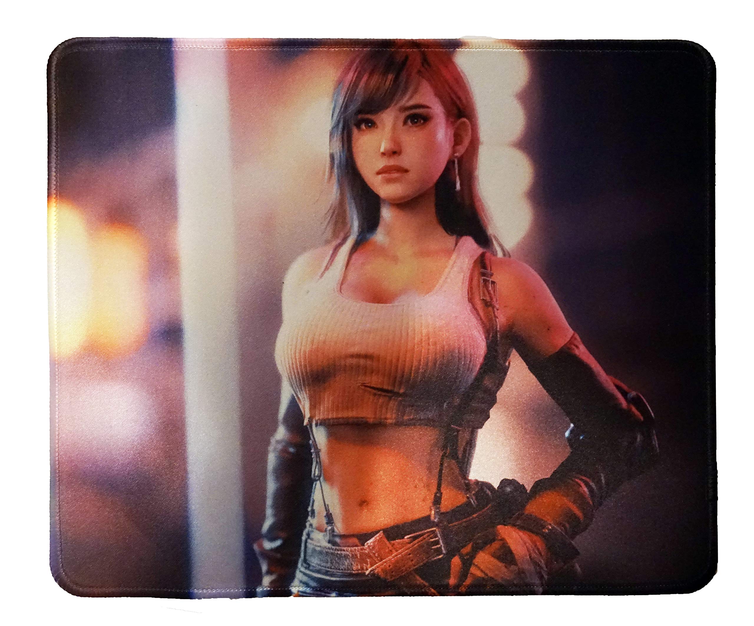 Tifa Mouse Pad 12x10 inches Custom Mousepad Gaming