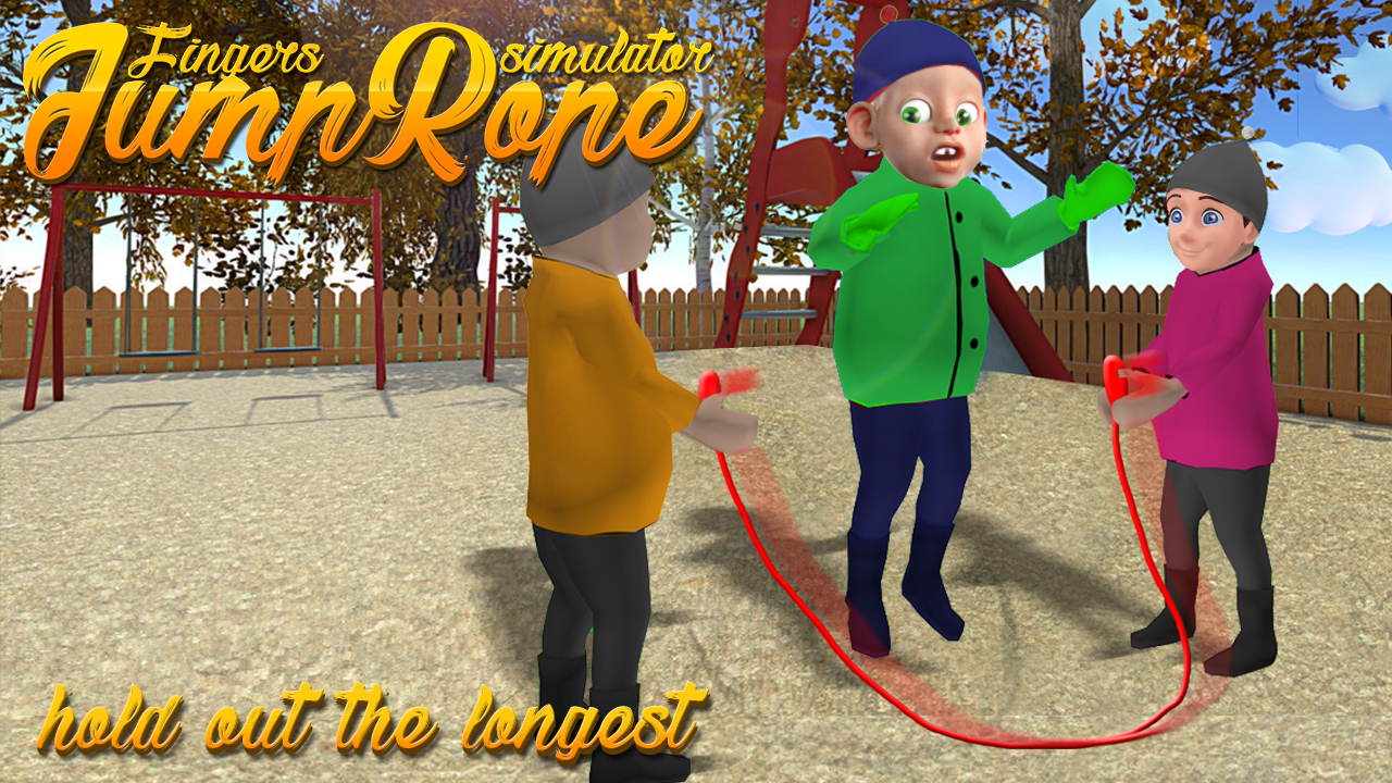 Fingers Jump Rope Simulator