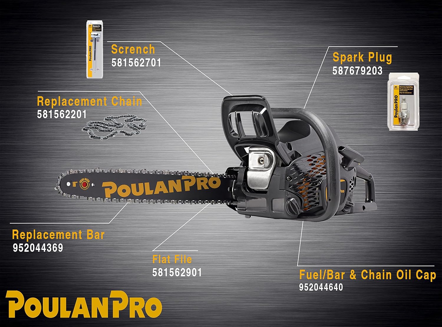 Editor's Review, Poulan Pro PR4016, 16 in. 40cc 2021, 3.9/5, 0 Likes