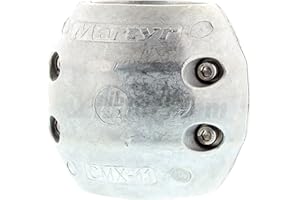 Martyr Anodes, Streamlined Shaft Anodes with Stainless Steel Slotted Head