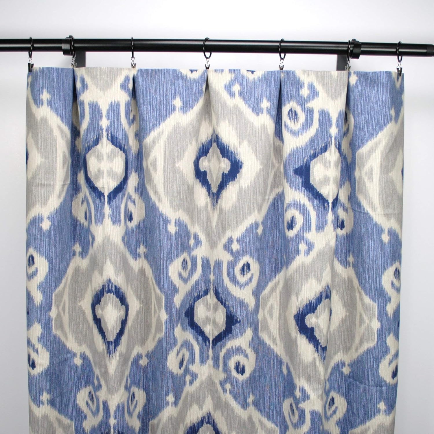 Amazon Com Magnolia Delhi Curtains Blue Curtain 2 Curtain