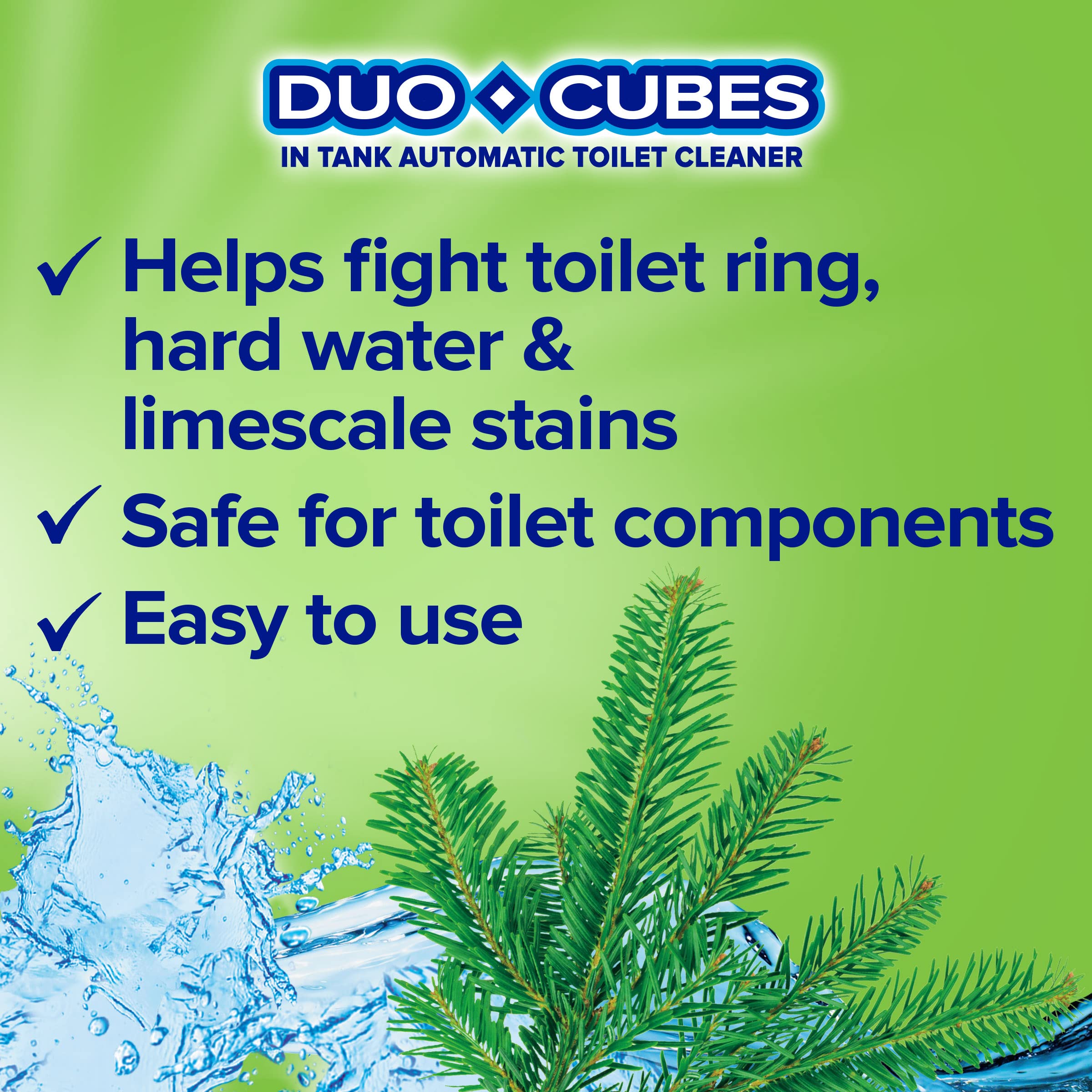 Soft Scrub In-Tank Toilet Cleaner Duo-Cubes, Alpine Fresh, 2 Count