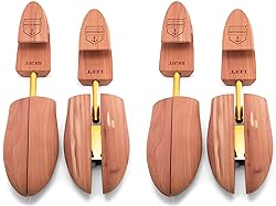 HOUNDSBAY Cedar Shoe Tree, Shoe Trees for Men, Shoe