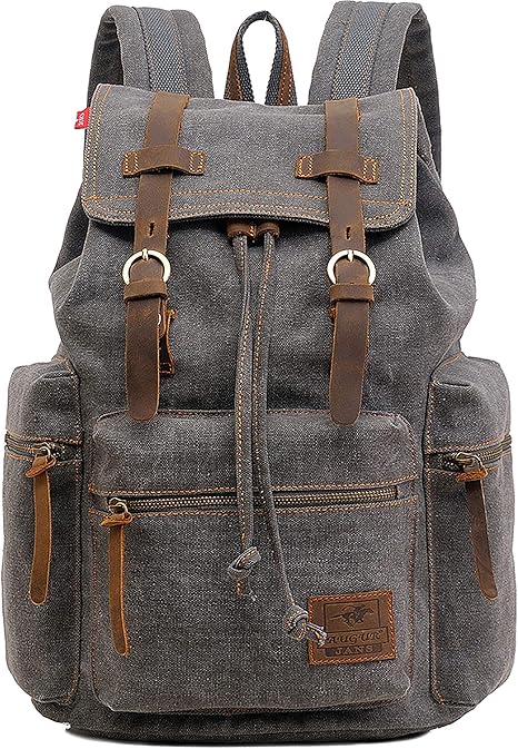 men's leather backpack amazon