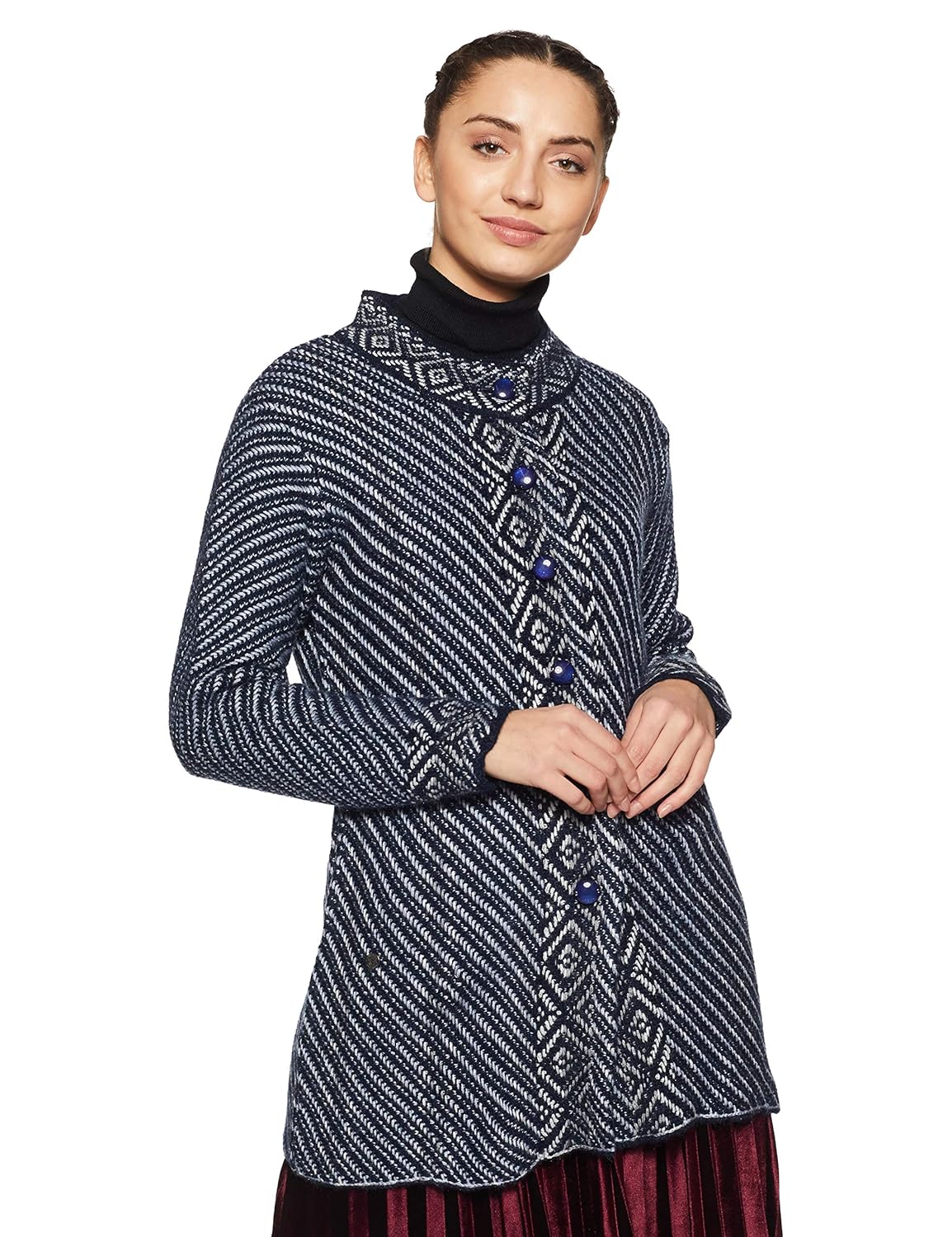 duke women's cardigan