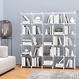 HOMIDEC 9 Cube Wire Storage Shelves Modular Closet Organizer Bookcase view 5