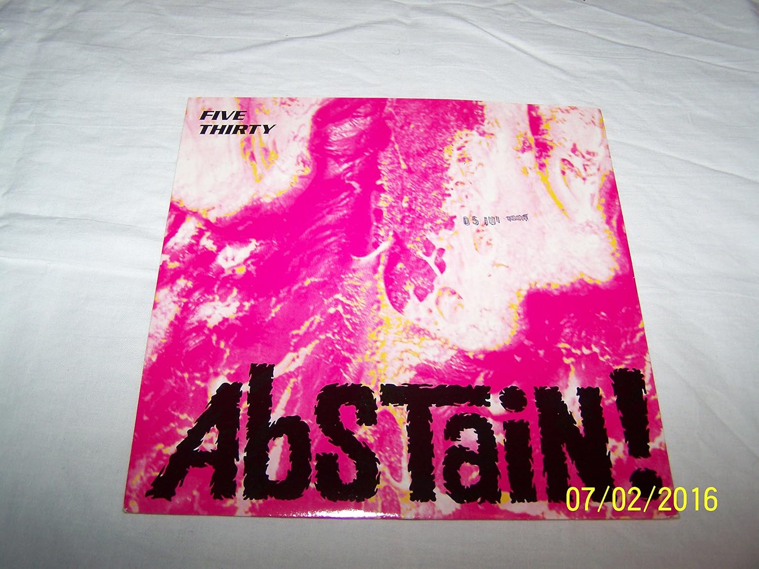 ABSTAIN 7" (45) Amazon.co.uk CDs & Vinyl