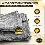 CarMax Original Twisted Loop Drying Towel XXL 90x60cm 1400gsm Microfibre view 3
