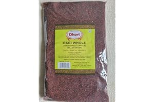 Ragi whole 2 lbg, Finger Millet, High in Fiber and Nutrients, Ideal for Healthy diet