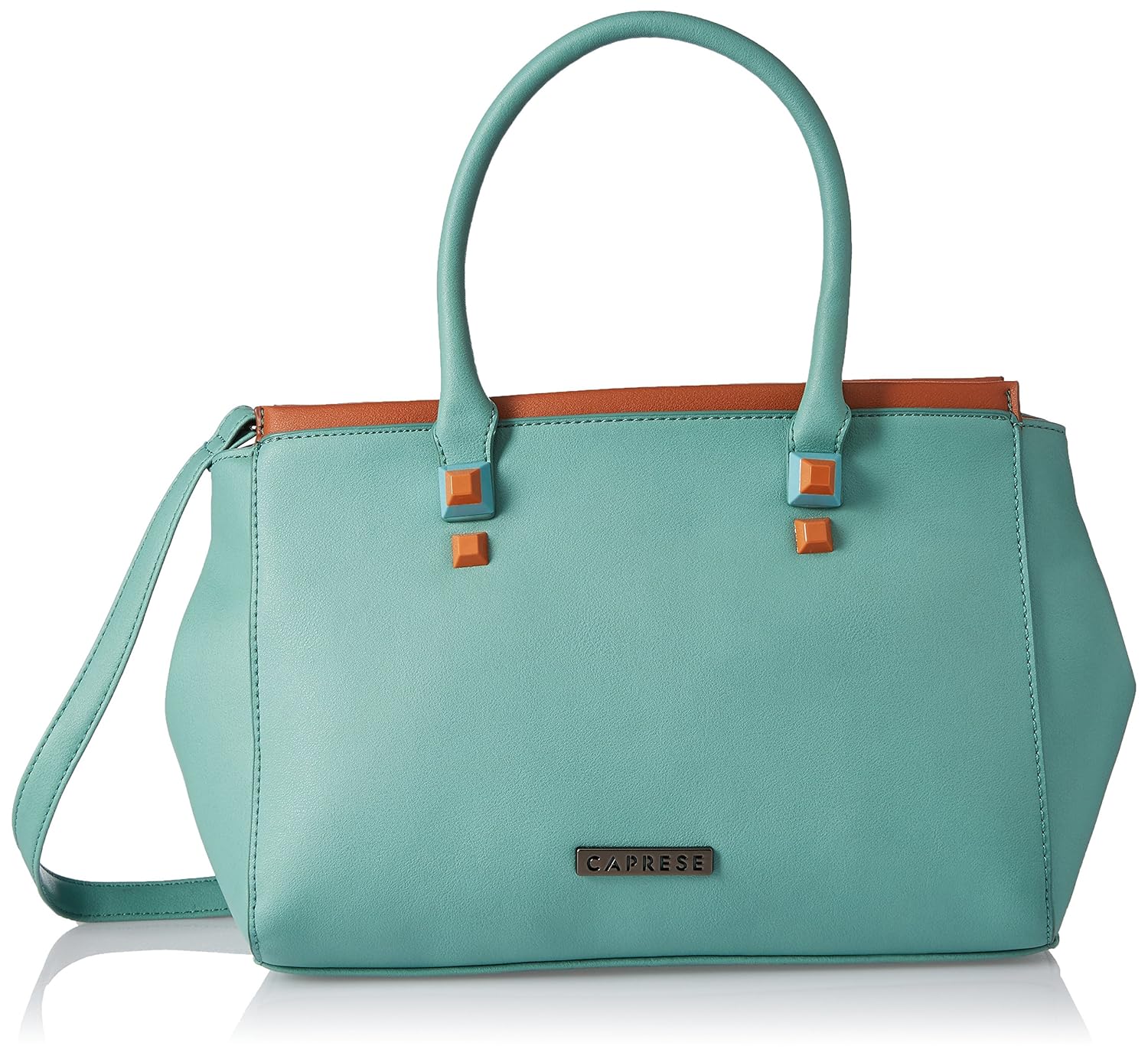caprese women's satchel (aquamarine)