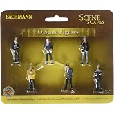Bachmann Industries Miniature O Scale Figures Businessmen Train (6 Piece)
