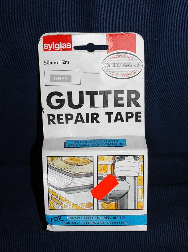 Sylglas Gutter Repair Tape 50mmx 2m Grey Amazon.co.uk Garden & Outdoors