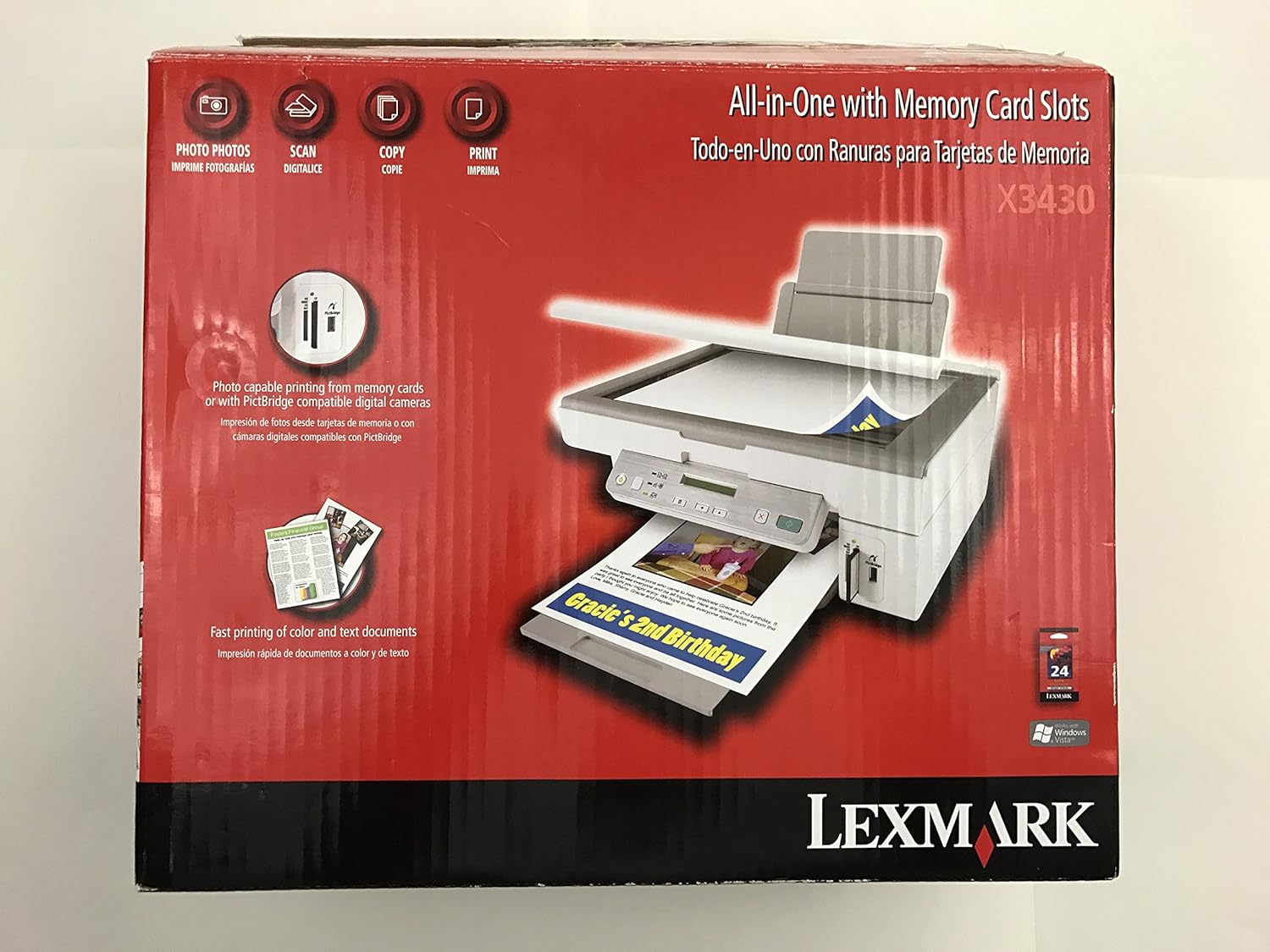 lexmark x3430