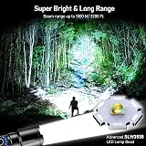 Blukar LED Flashlight Rechargeable 5000mAh IP67 Waterproof 5 Modes view 2