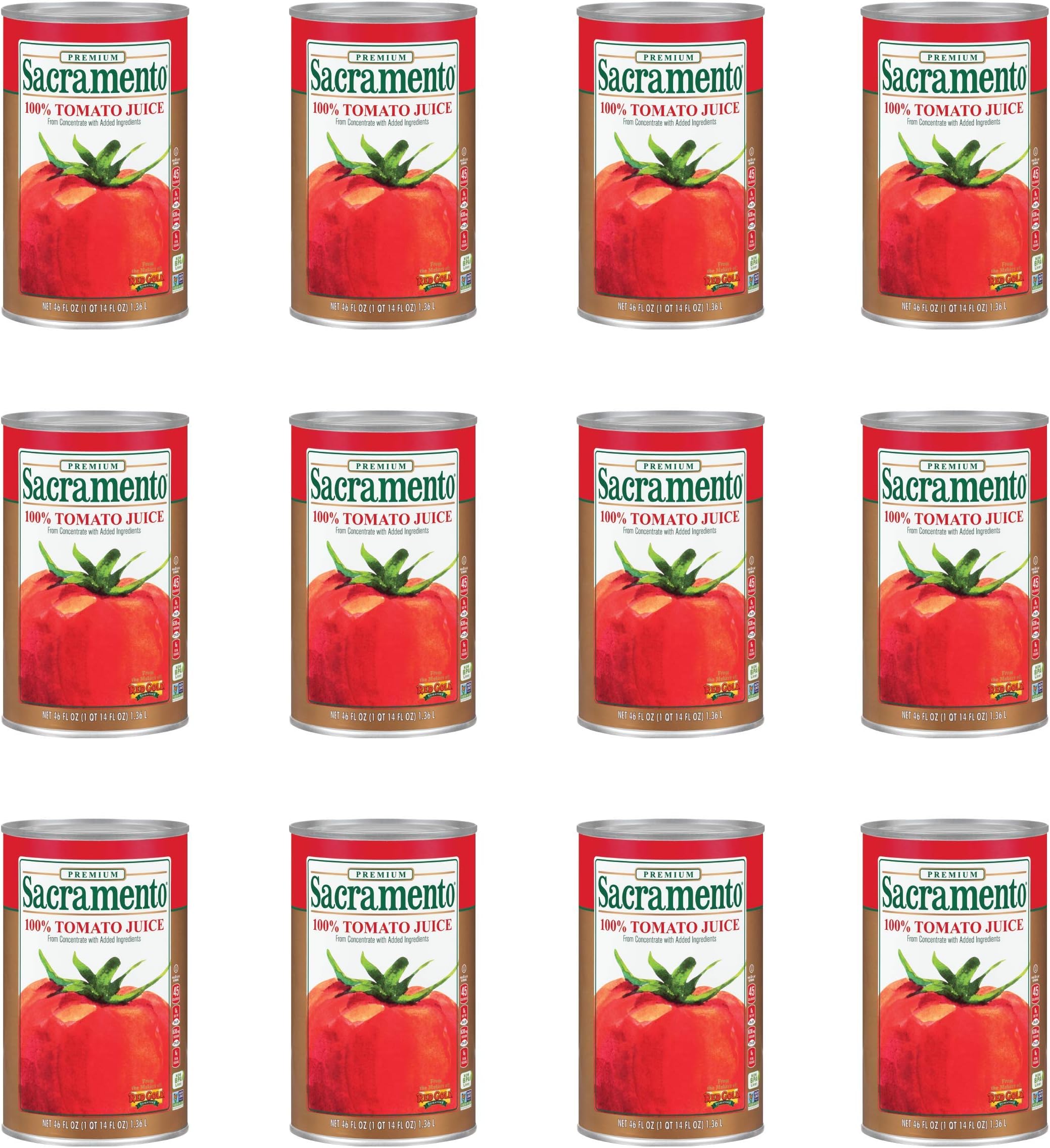 SacramentoTomato Juice, 46Oz Can
