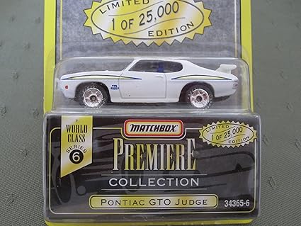 matchbox pontiac gto