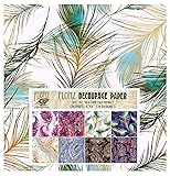 Decoupage Paper Pack (24 Sheets 6"x6") Peacock